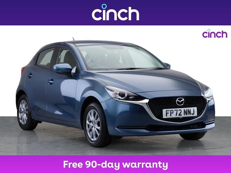 Blue Used 2022 Mazda 2 Hatchback | £12,629 (Fair price) - Image 1/3
