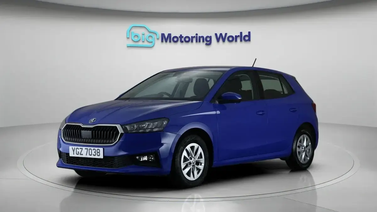 Used Skoda Fabia Comfort 110 HP (80 kW) 2023 Blue Hatchback