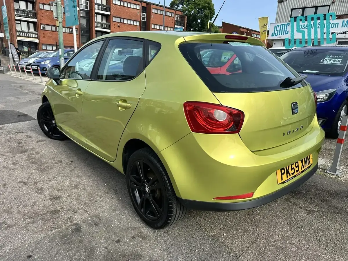 Used Seat Ibiza Sport 85 HP (62 kW) 2009 Yellow Hatchback