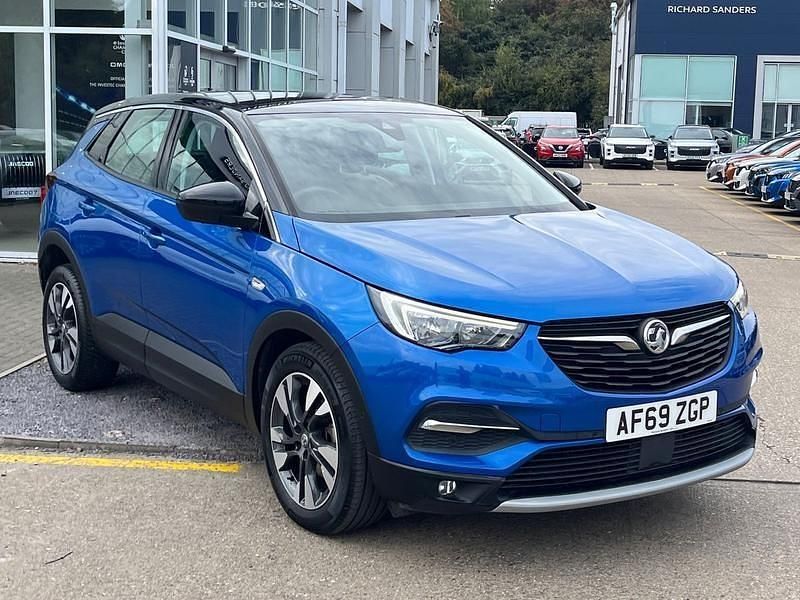 Blue Used 2019 Vauxhall Grandland X Sport SUV | £9,995 (Fair price) - Image 1/4