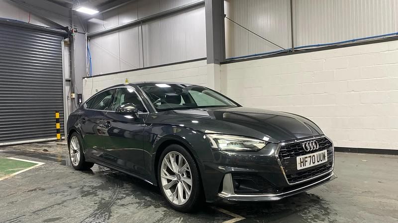 Grey Used 2020 Audi A5 Sport Coupe | £19,998 (Fair price) - Image 1/4