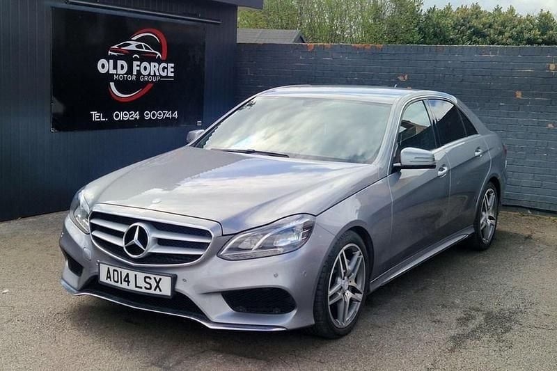 Used Mercedes E350 AMG 2014 Silver Sedan