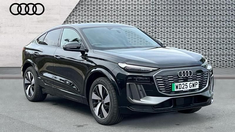Black New 2025 Audi Q6 e-tron Sport SUV | £55,990 (Super price) - Image 1/4
