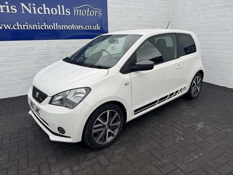 White Used 2017 Seat Mii FR-Line Hatchback | £6,495 (Fair price) - Image 1/4