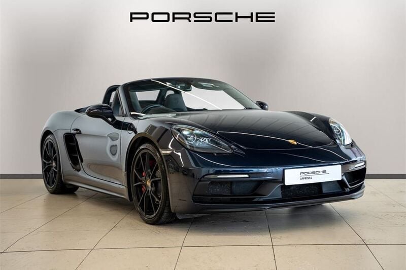 Blue Used 2019 Porsche Boxster Cabriolet | £49,490 - Image 1/4
