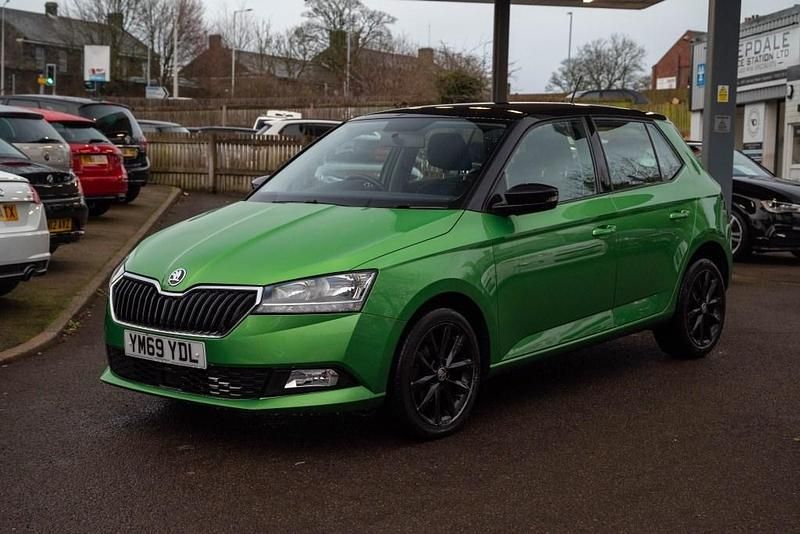 Used Skoda Fabia Colour Edition 2020 Green Hatchback