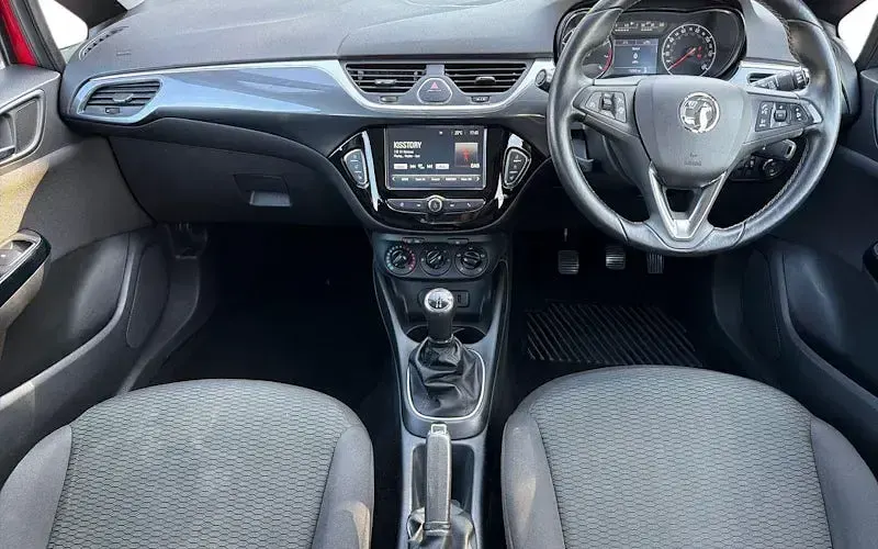 Used Vauxhall Corsa 75 HP (55 kW) 2017 Red Hatchback