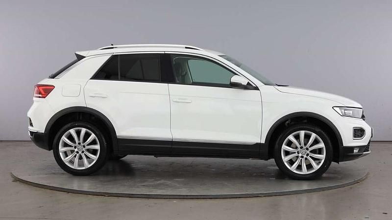 Used VW T-Roc SEL 150 HP (110 kW) 2018 White SUV