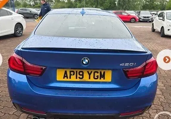 Usado BMW 420 M Sport 2019 Azul Coupé