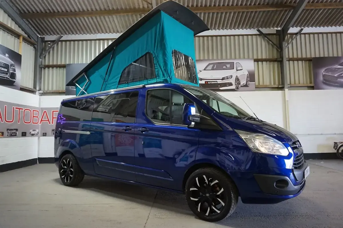 Used Ford Transit Custom Limited 2017 Blue