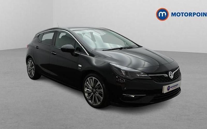 Used Vauxhall Astra Edition 145 HP (106 kW) 2021 Black Hatchback