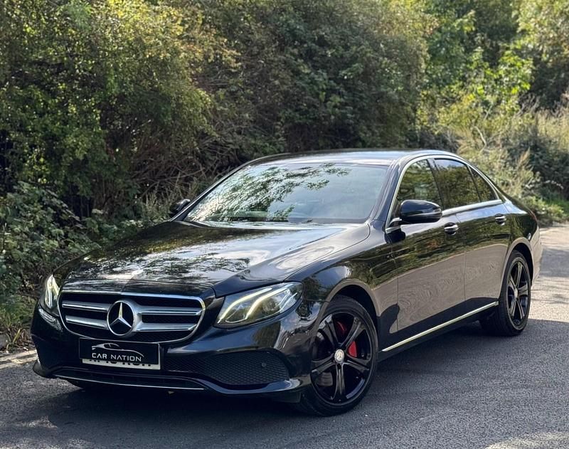 Black Used 2017 Mercedes E350 SE Sedan | £11,790 (Fair price) - Image 1/4