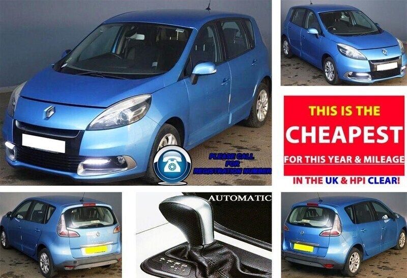 Blue Used 2012 Renault Scénic III Dynamique MPV | £5,485 (A bit pricey) - Image 1/1