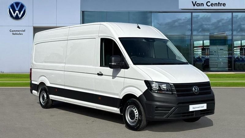 White New 2025 VW Crafter Business Van | £31,980 (A bit pricey) - Image 1/4