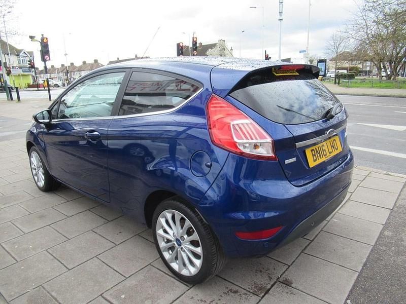 Used Ford Fiesta Titanium X 2016 Blue Hatchback