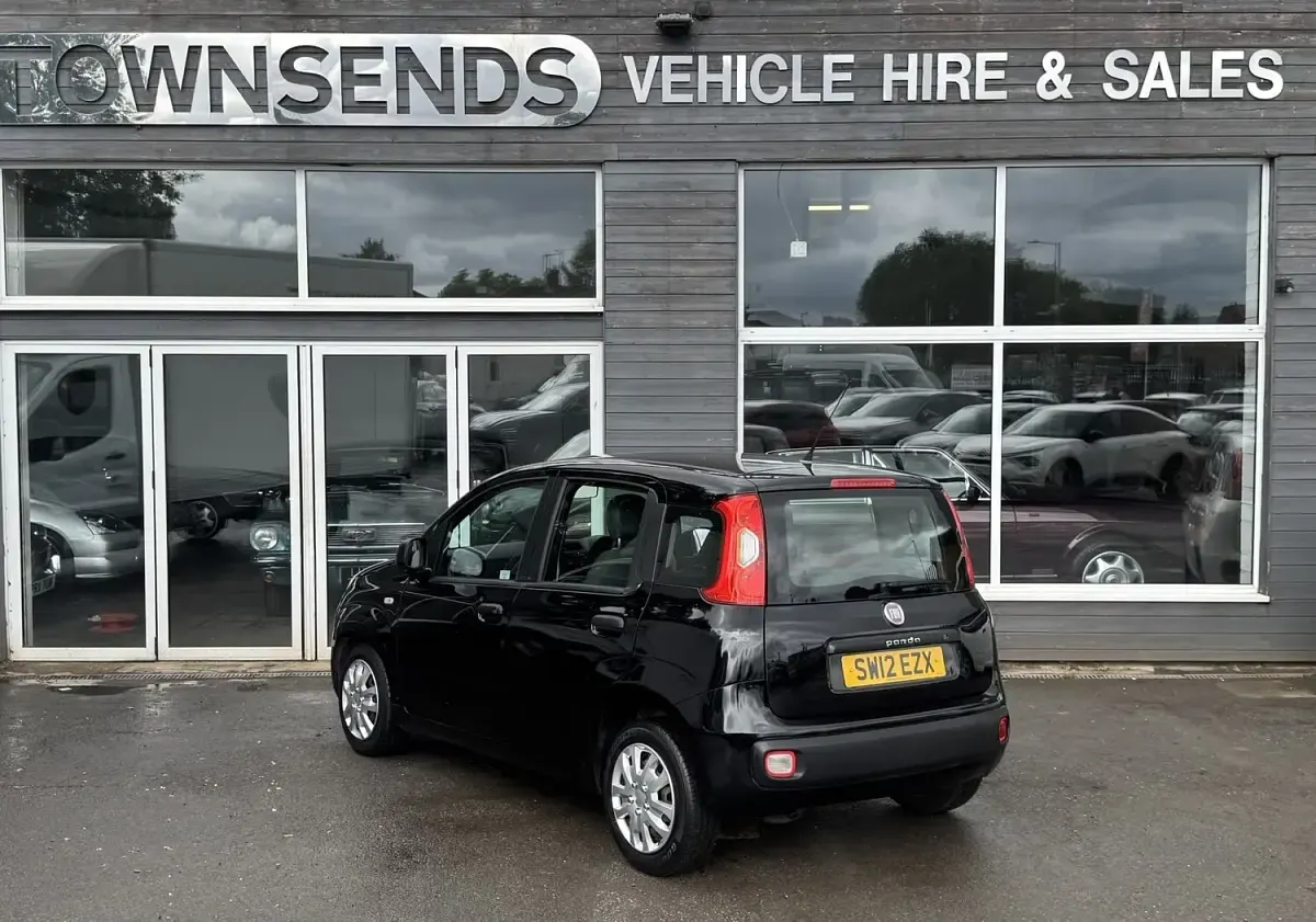 Used Fiat Panda Pop 69 HP (50 kW) 2012 Black Hatchback