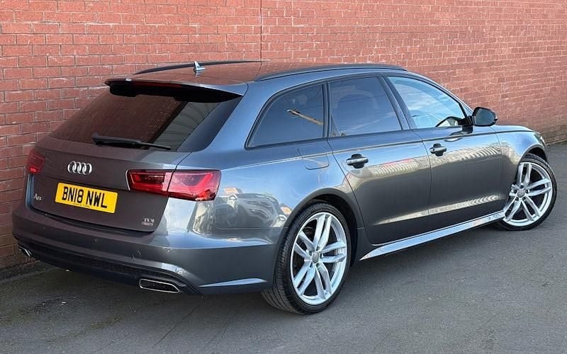 Used Audi A6 Black Edition 190 HP (139 kW) 2018 Grey Estate