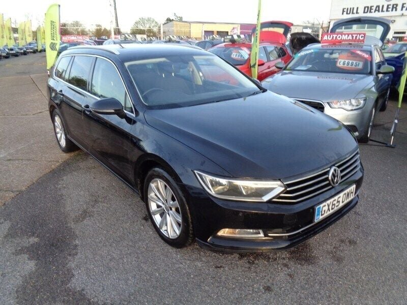 Black Used 2015 VW Passat Business Estate | £5,995 - Image 1/4