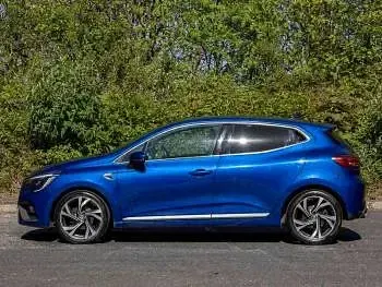 Used Renault Clio V RS Line 90 HP (66 kW) 2022 Blue Hatchback