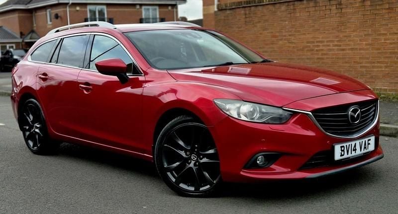 Usado Mazda 6 Inclusive 2014 Vermelho Carrinha