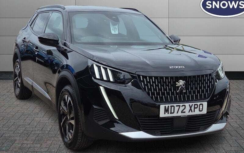 Black Used 2023 Peugeot 2008 GTi SUV | £18,659 (Fair price) - Image 1/4