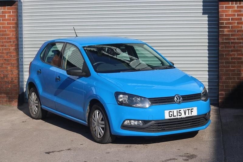 Used VW Polo S 2015 Blue Hatchback