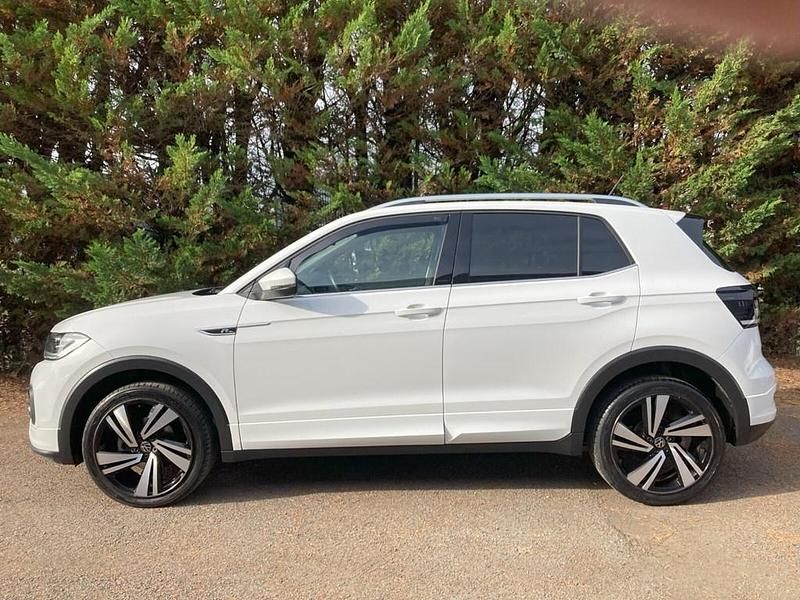 Used VW T-Cross R-line 2022 White SUV