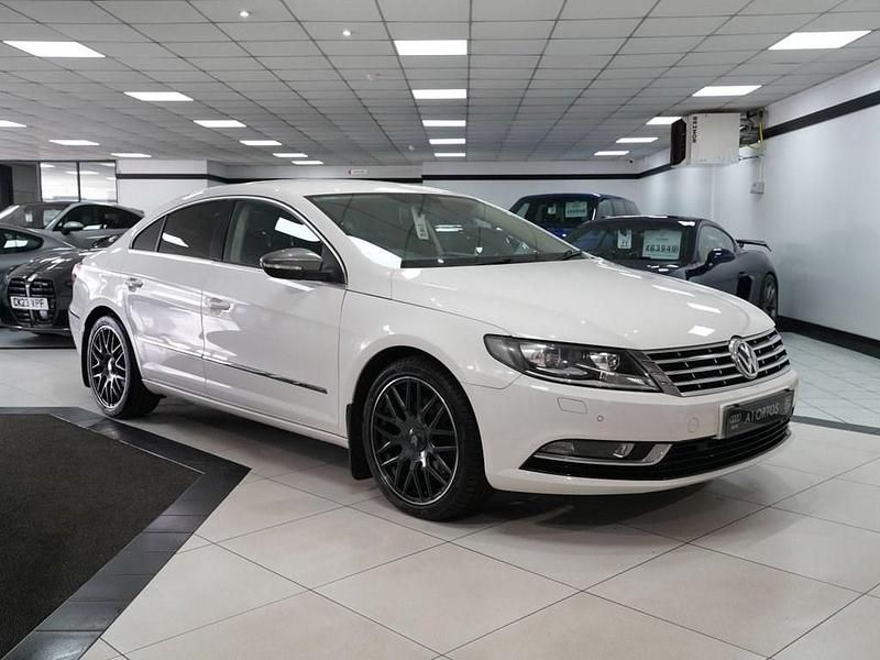 Used VW CC GT 140 HP (102 kW) 2014 White Sedan