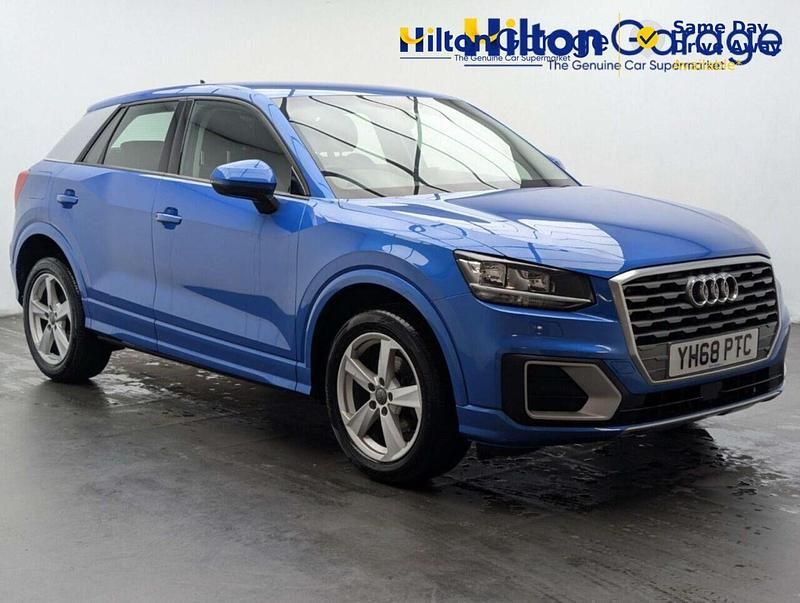 Used Audi Q2 Sport 116 HP (85 kW) 2018 Blue SUV