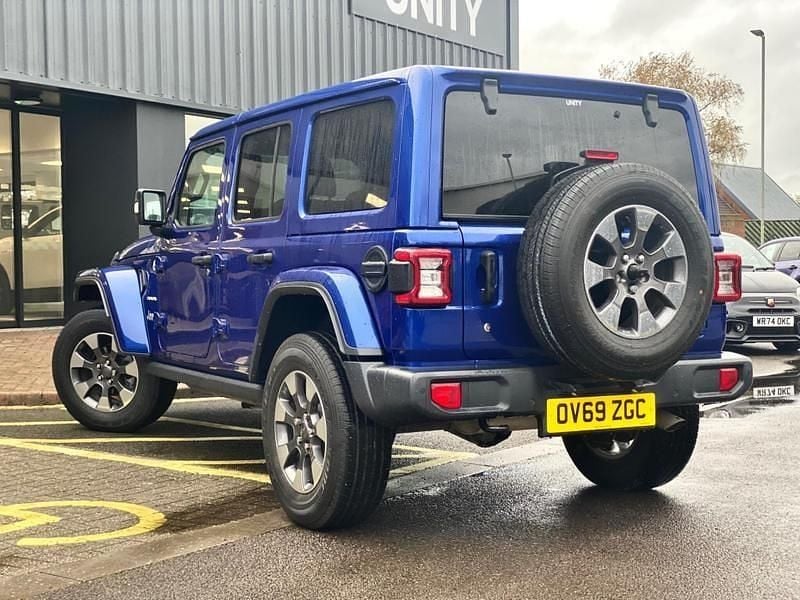 Used Jeep Wrangler Sahara 270 HP (198 kW) 2019 Blue SUV