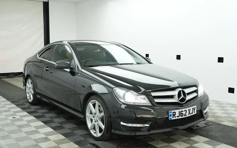 Begagnad Mercedes C180 AMG 156 HK (114 kW) 2012 Sportkupé