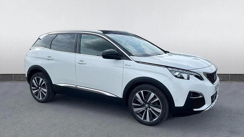 White Used 2020 Peugeot 3008 Premium Hatchback | £14,498 (Good price) - Image 1/4