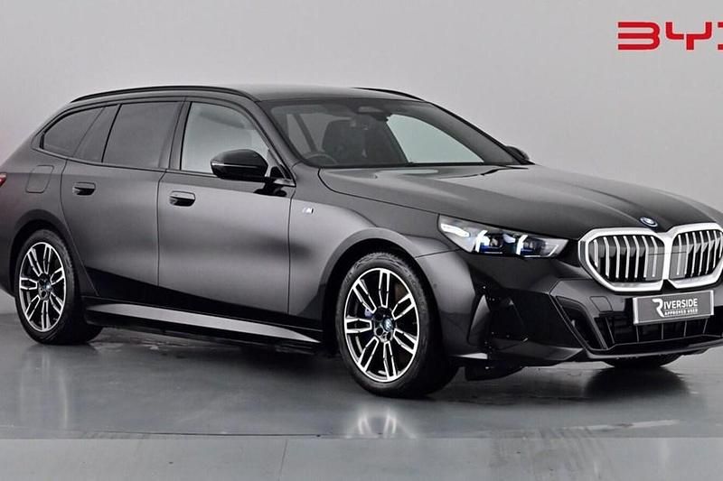Used BMW i5 M Sport 250 kW (340 HP) 2024 Obsidian black Estate
