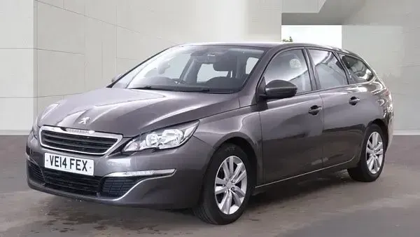 Used Peugeot 308 SW Active 115 HP (84 kW) 2014 Grey Estate