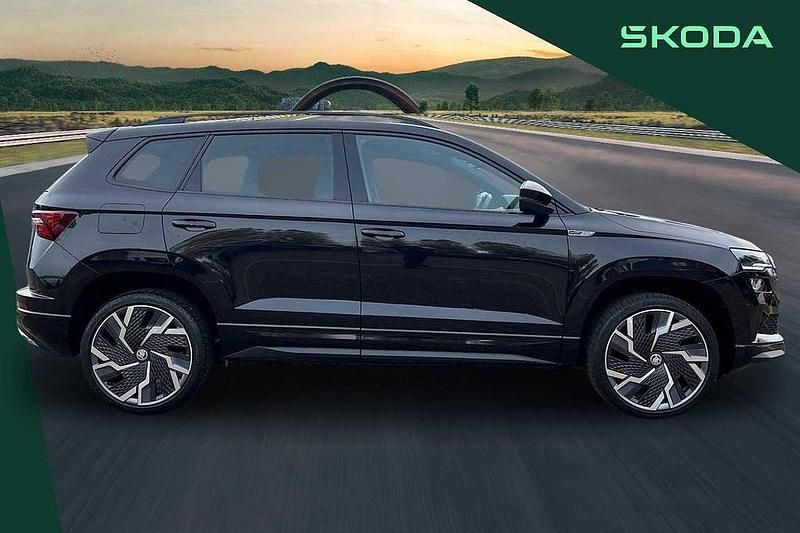 Used Skoda Karoq SportLine 110 HP (80 kW) 2022 Black magic pearl effect SUV