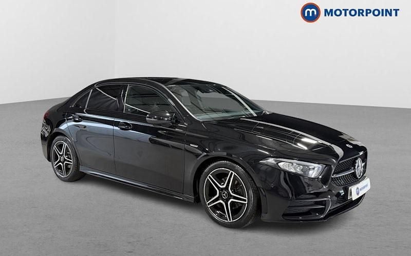 Black Used 2022 Mercedes A180 Executive Sedan | £20,199 (Fair price) - Image 1/4
