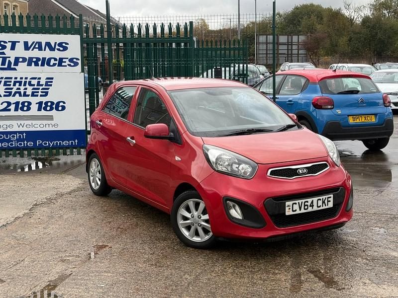 Red Used 2014 Kia Picanto 2 Hatchback | £4,499 (Fair price) - Image 1/4