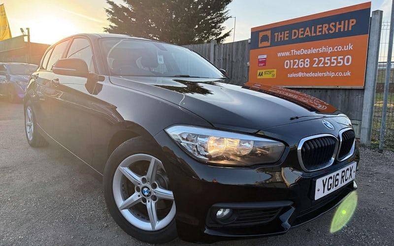 Used BMW 116 Efficient Dynamics 116 HP (85 kW) 2016 Black Hatchback