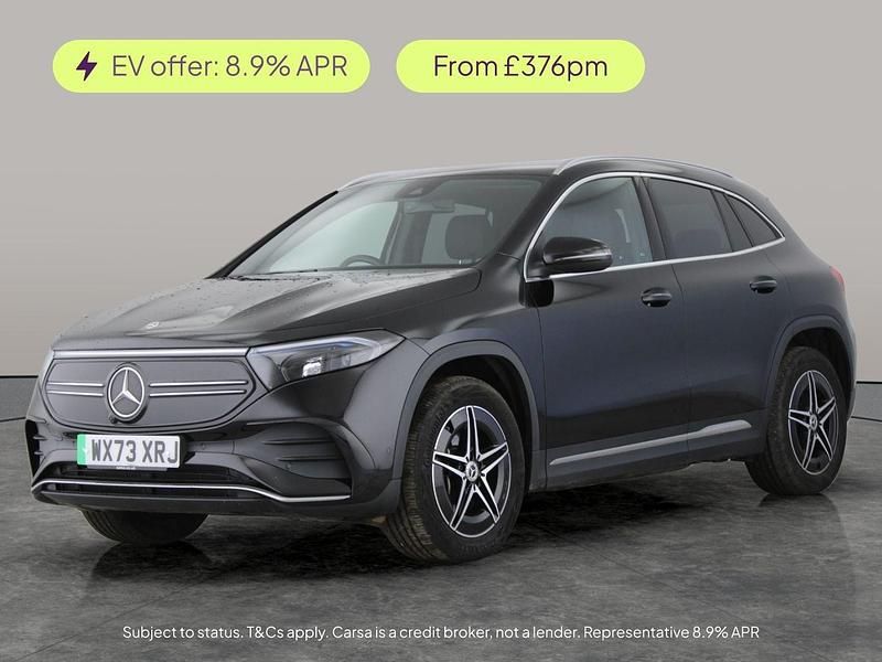 Black Used 2023 Mercedes EQA250+ AMG line SUV | £23,561 (Good price) - Image 1/2