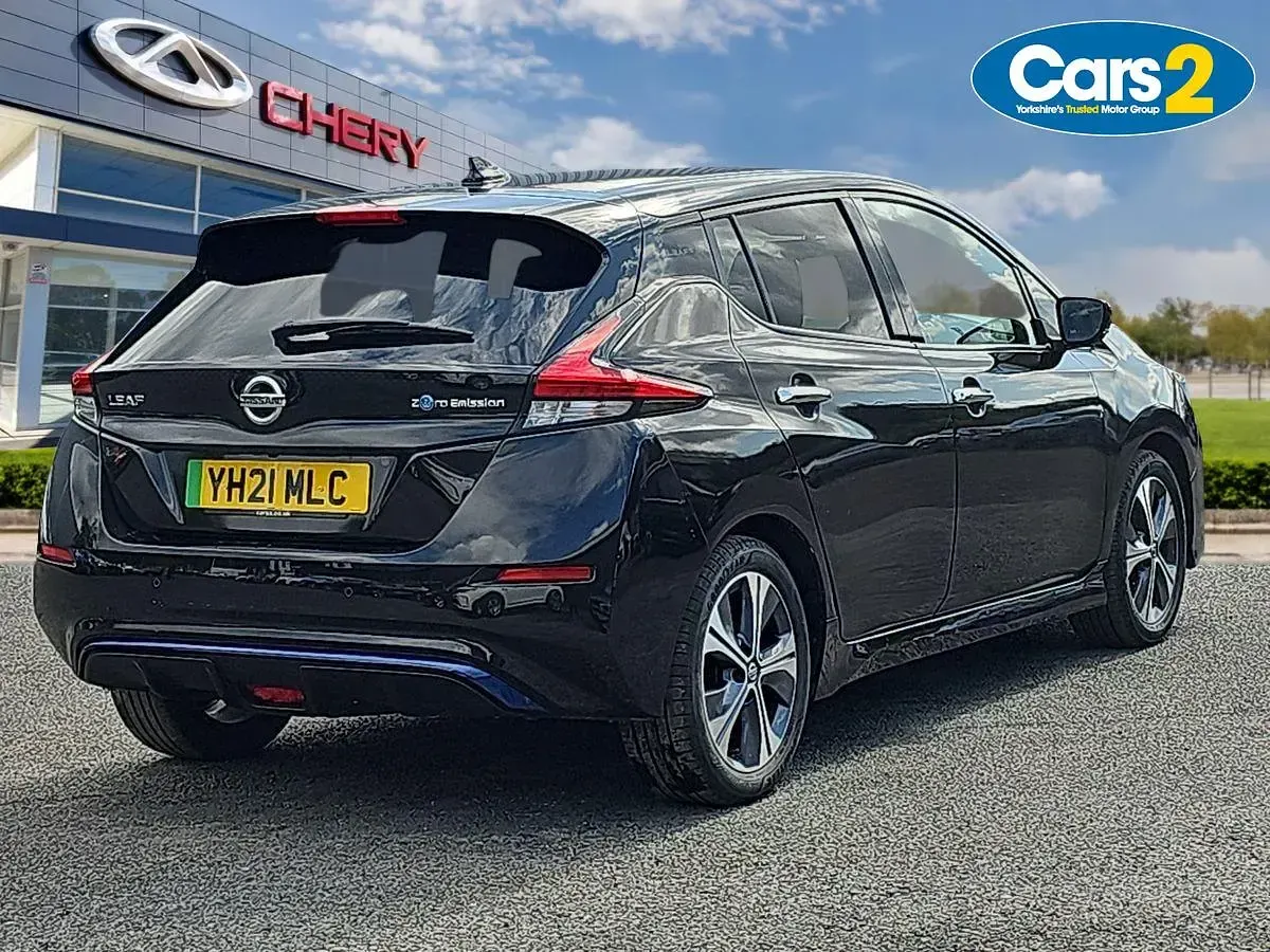 Used Nissan Leaf 110 kW (150 HP) 2021 Black Hatchback