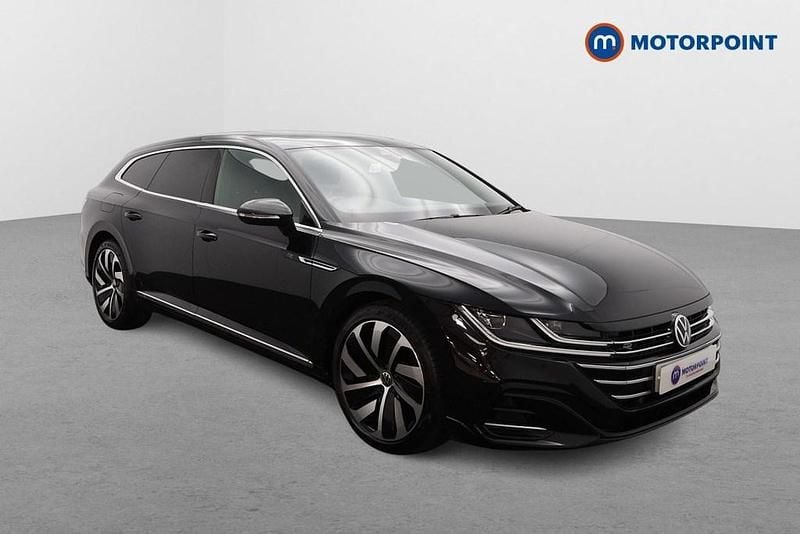 Black Used 2022 VW Arteon R-line Estate | £24,949 (Fair price) - Image 1/4