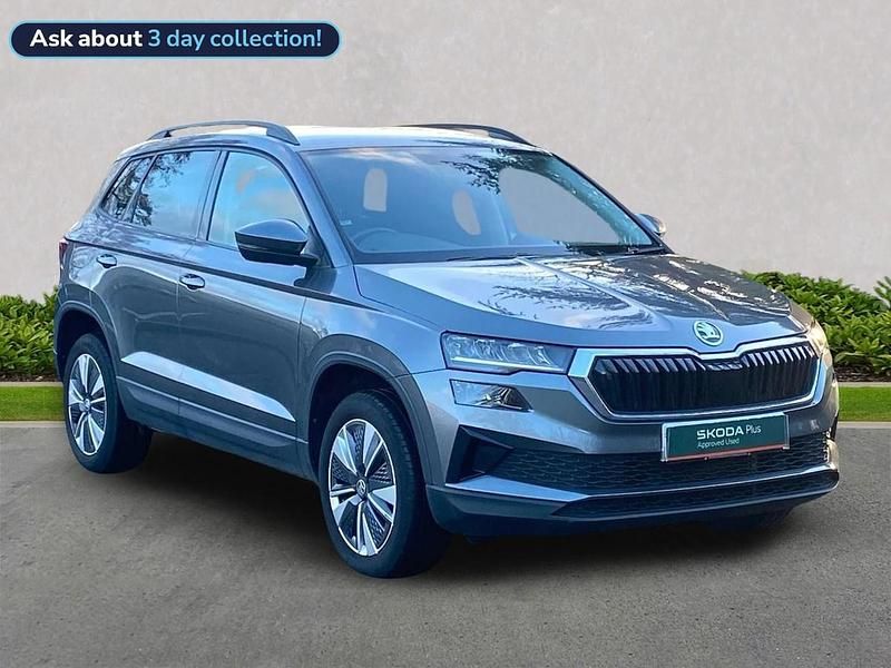 Grey Used 2023 Skoda Karoq SE Drive SUV | £18,751 (Good price) - Image 1/2