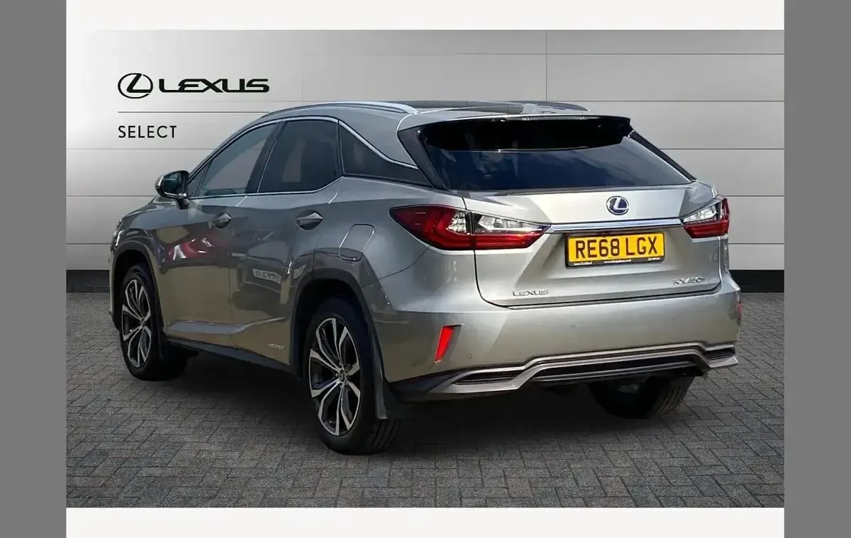 Used Lexus RX450hL Luxury Line 313 HP (230 kW) 2018 Silver SUV