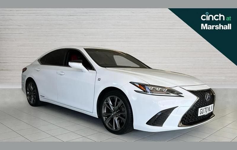 White Used 2020 Lexus ES300H Sport Line Sedan | £23,032 (Fair price) - Image 1/4