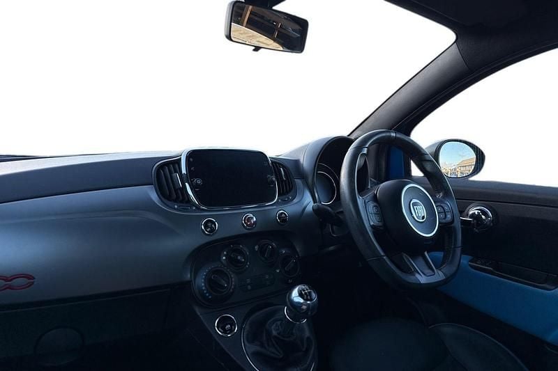 Used Fiat 500 S 69 HP (50 kW) 2017 Blue Hatchback