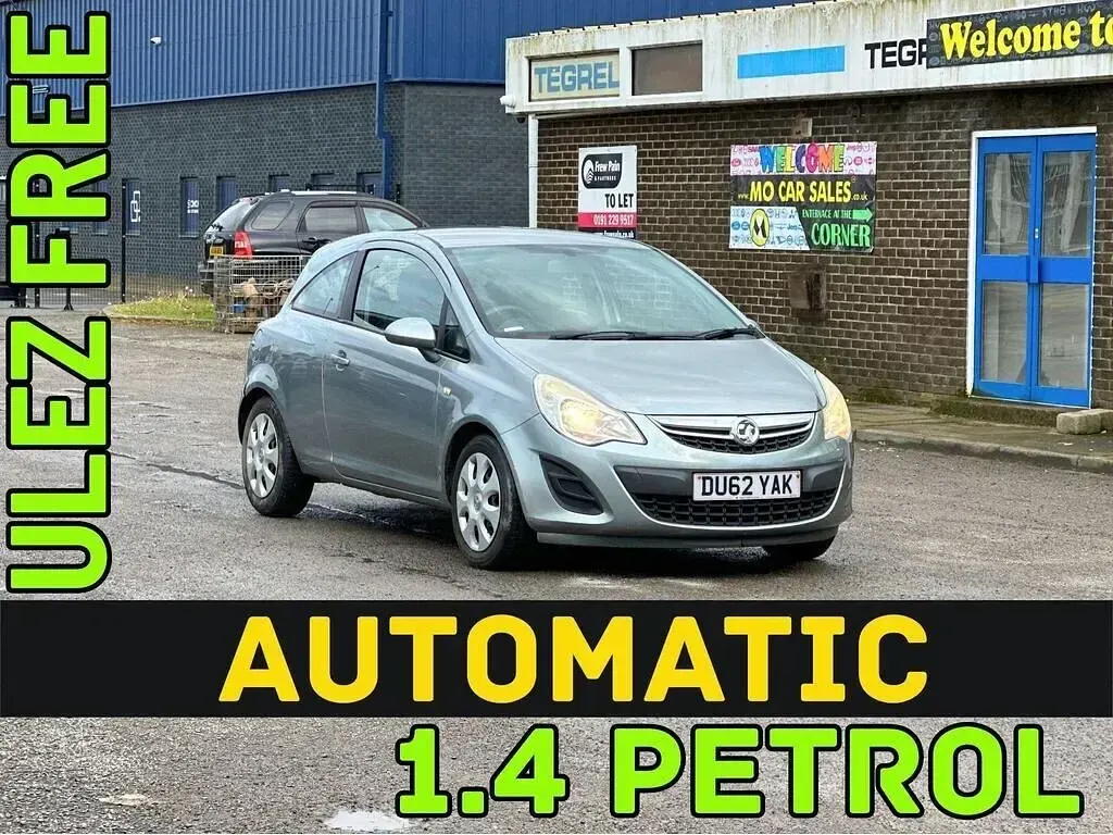 Used Vauxhall Corsa 90 HP (66 kW) 2012 Silver Hatchback