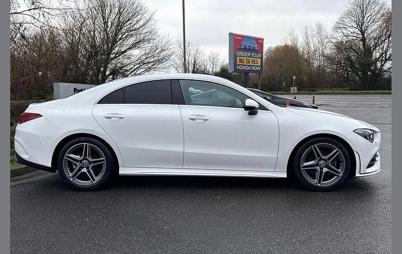 Used Mercedes CLA180 AMG line 134 HP (98 kW) 2022 White Sedan