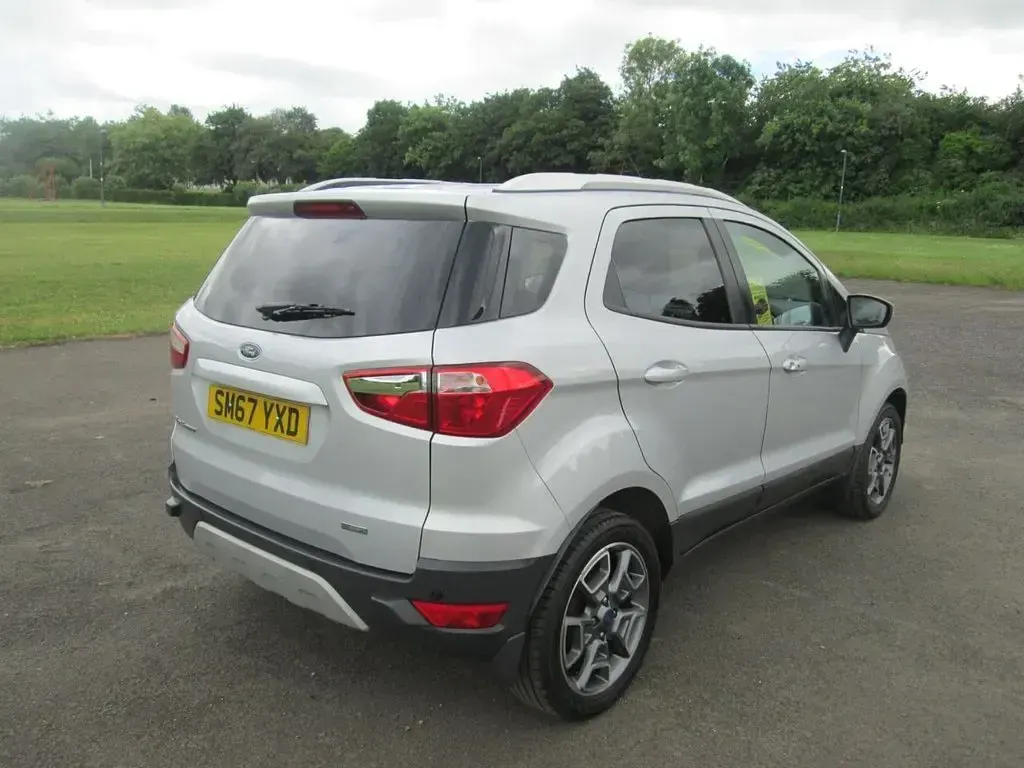 Used Ford Ecosport Titanium 125 HP (91 kW) 2018 Silver SUV