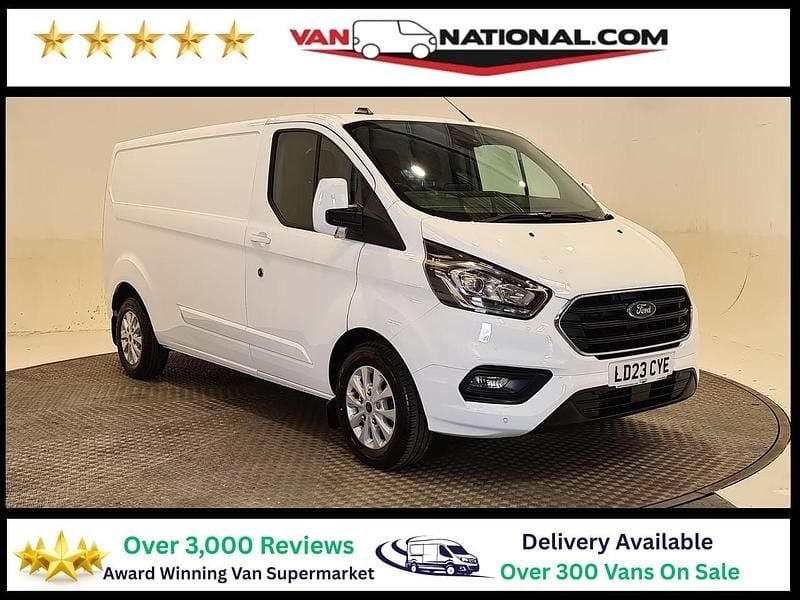 Used Ford Transit Custom Limited 130 HP (95 kW) 2023 White Van