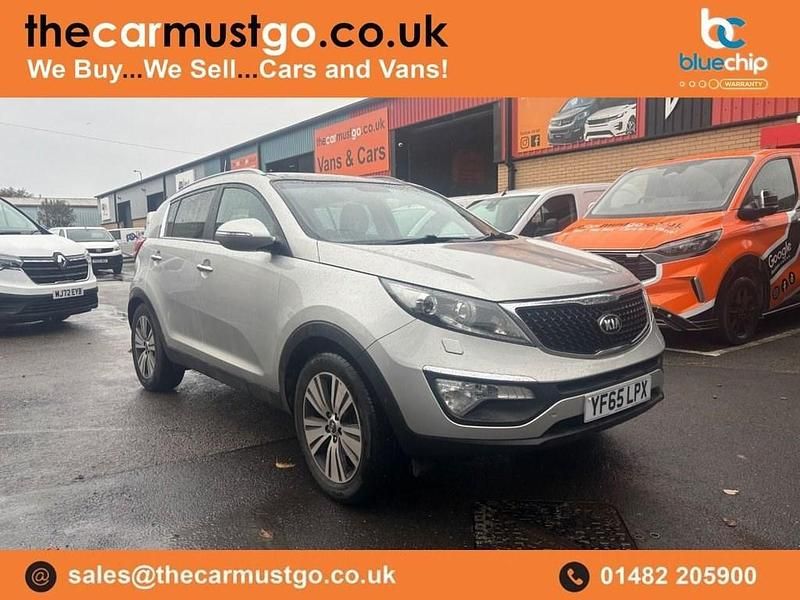 Silver Used 2015 Kia Sportage 3 SUV | £6,990 (Good price) - Image 1/4